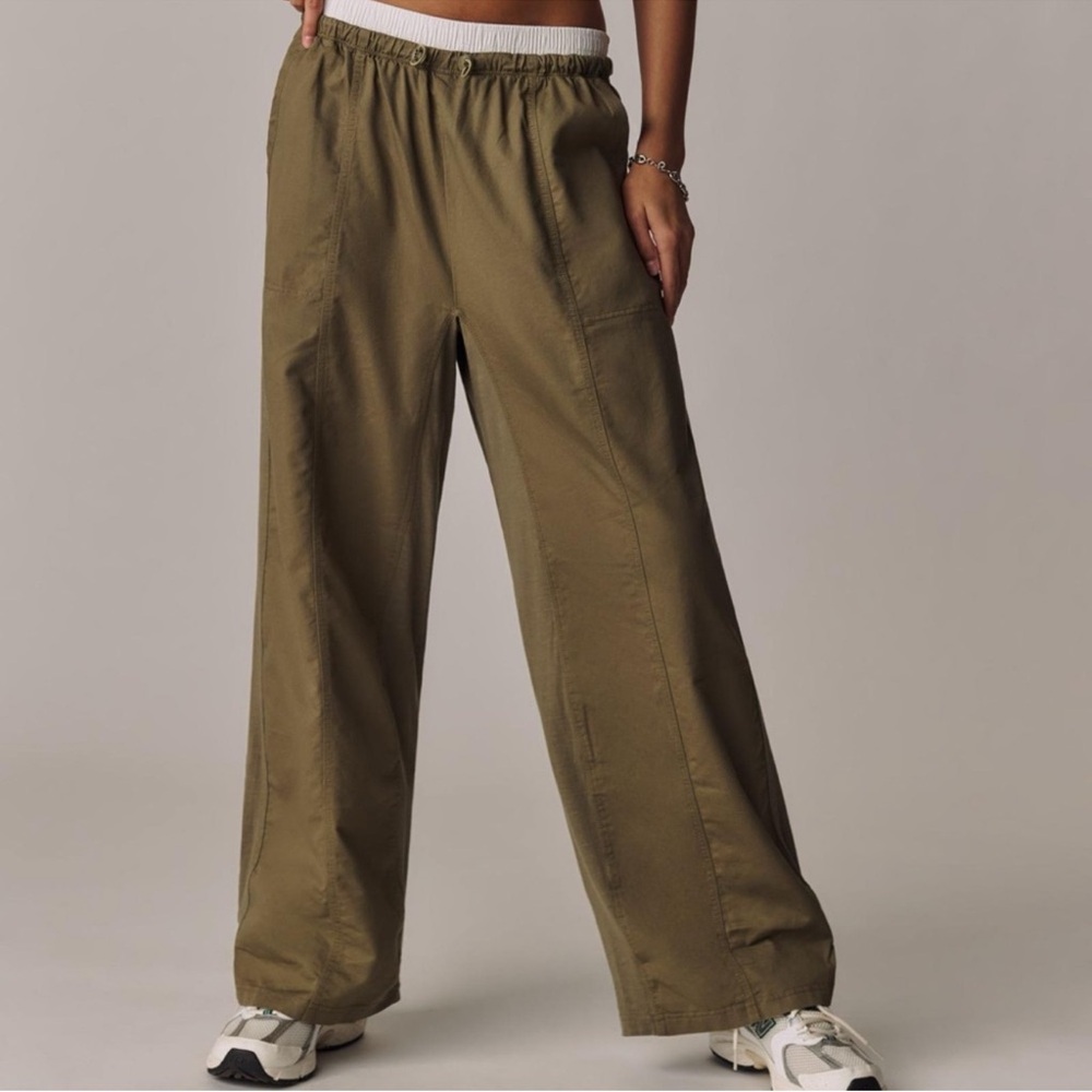 Anthropologie daily practice wide leg pants